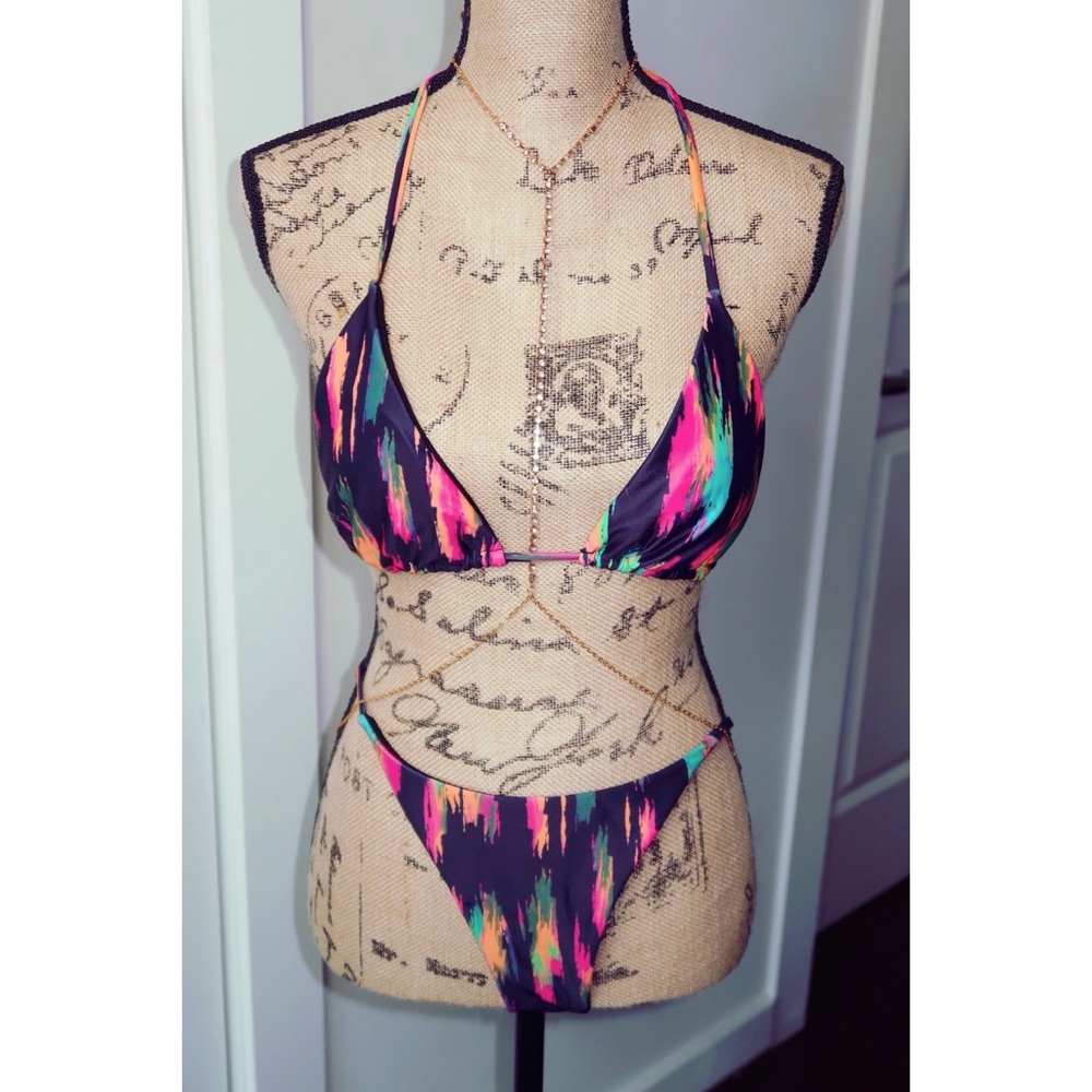 Matte Collection 3 Piece Bikini Set